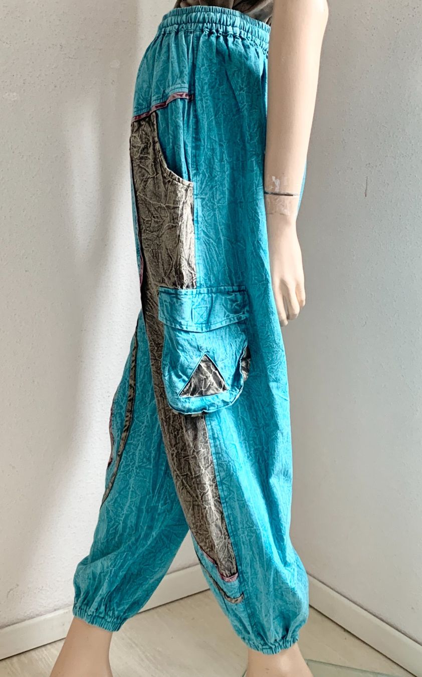 Hosen: Ethno Pluderhose mit Top im Boho-Stil – Gebraucht aus Kloten von Nephty 5