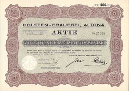 Holsten-Brauerei, Altona - 1926