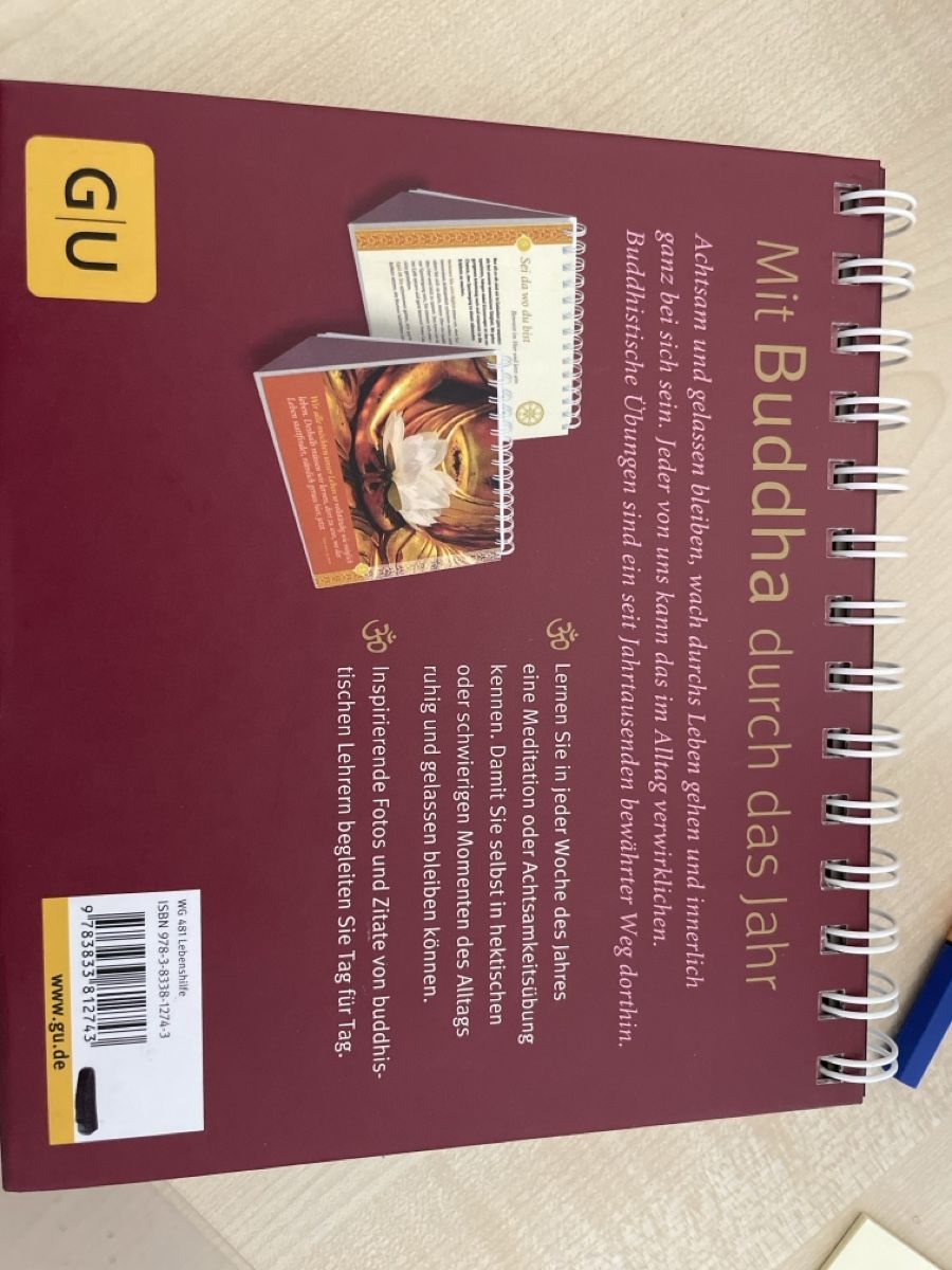 Livres: Mit Buda durch das Jahr – Neuf (Voir description) à Winterthur par sch_yc9l 1
