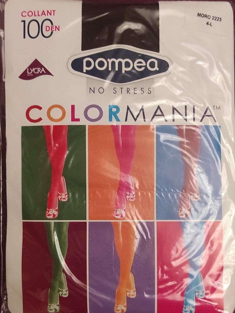 Calze & Collant: Collants couleur brun/marron 100 Den - Taille L – Nuovo e nell'imballaggio originale da Porrentruy venduto da Olifante 1