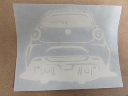 Alfa Romeo Mito Sticker Weiss