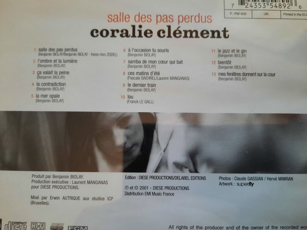 CD Coralie Clément - Salle des pas perdus | Kaufen auf Ricardo