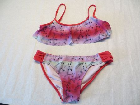 Bpc 2 teiliges Badekleid Pferdemotiv Gr. 146/152 für Girls