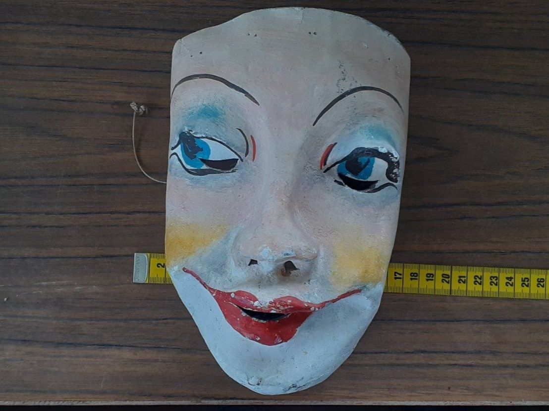 Altro in Antiquarato & Arte: Fasnachtsmaske Larve antik – Usato da Mörschwil venduto da antiksalon21 8