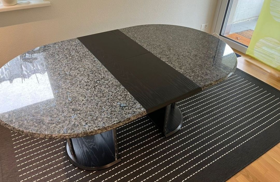 Tavoli: Granite Dining Table – Usato da Adliswil venduto da Nazia1981 4