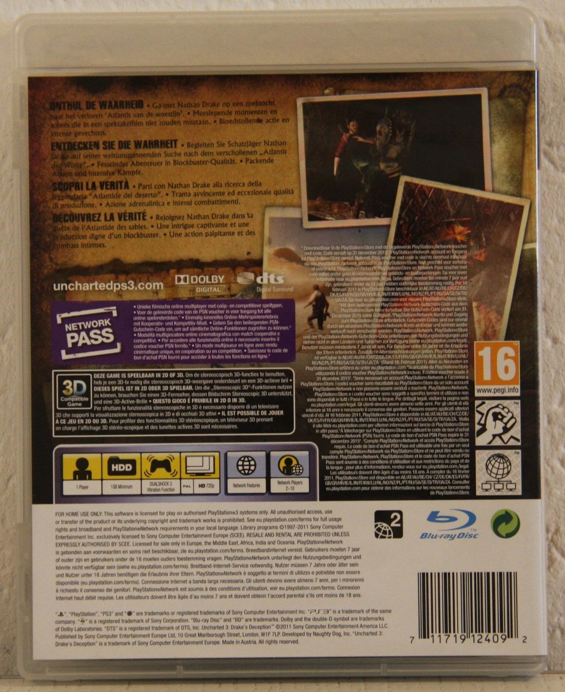 Giochi: PS3 Uncharted 3 – Usato da Fisibach venduto da Re-Games24 1