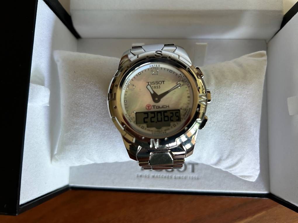 Orologi: Tissot Da Uhr T-Touch II Diamonds – Usato da Hünenberg venduto da fgg_v79c 1