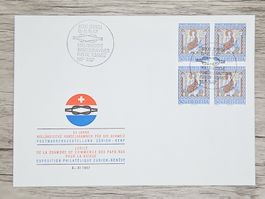 CL17 Enveloppe + Timbre Suisse 1967