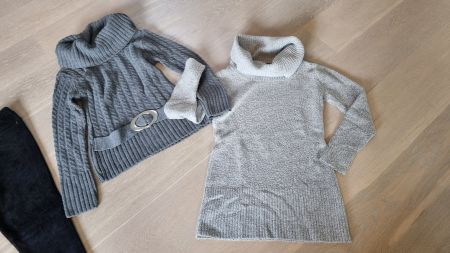 Kleiderpaket: 2 Hosen + 2 Pullover - Gr.M
