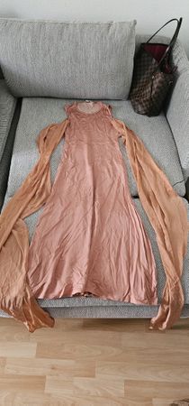 Sandro Kleid Grösse 38 Damen Sommerkleid altrosa