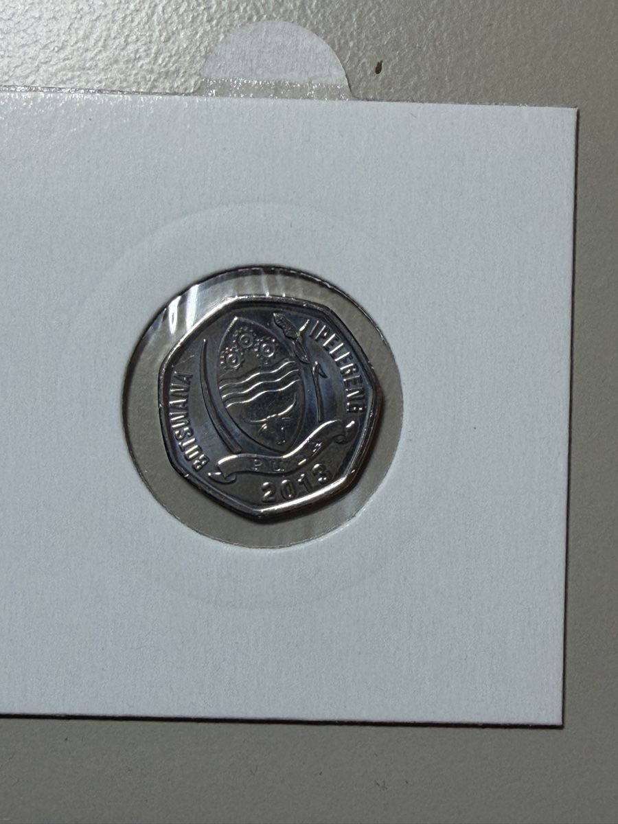 Tutti le monete: Botswana - 5 Thebe - 2013 – Usato da Payerne venduto da Mike1682 1