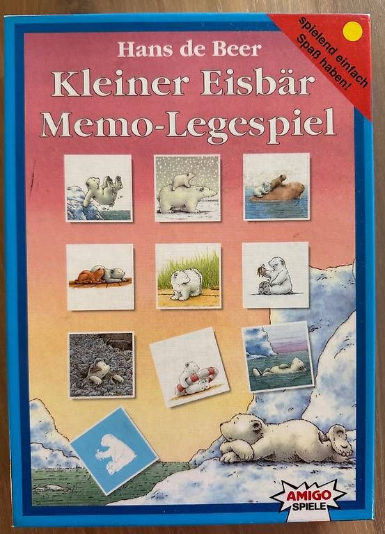 Amigo Giochi: Memory "Kleiner Eisbär" (Amigo Spiele) – Usato da Bülach venduto da Klafon