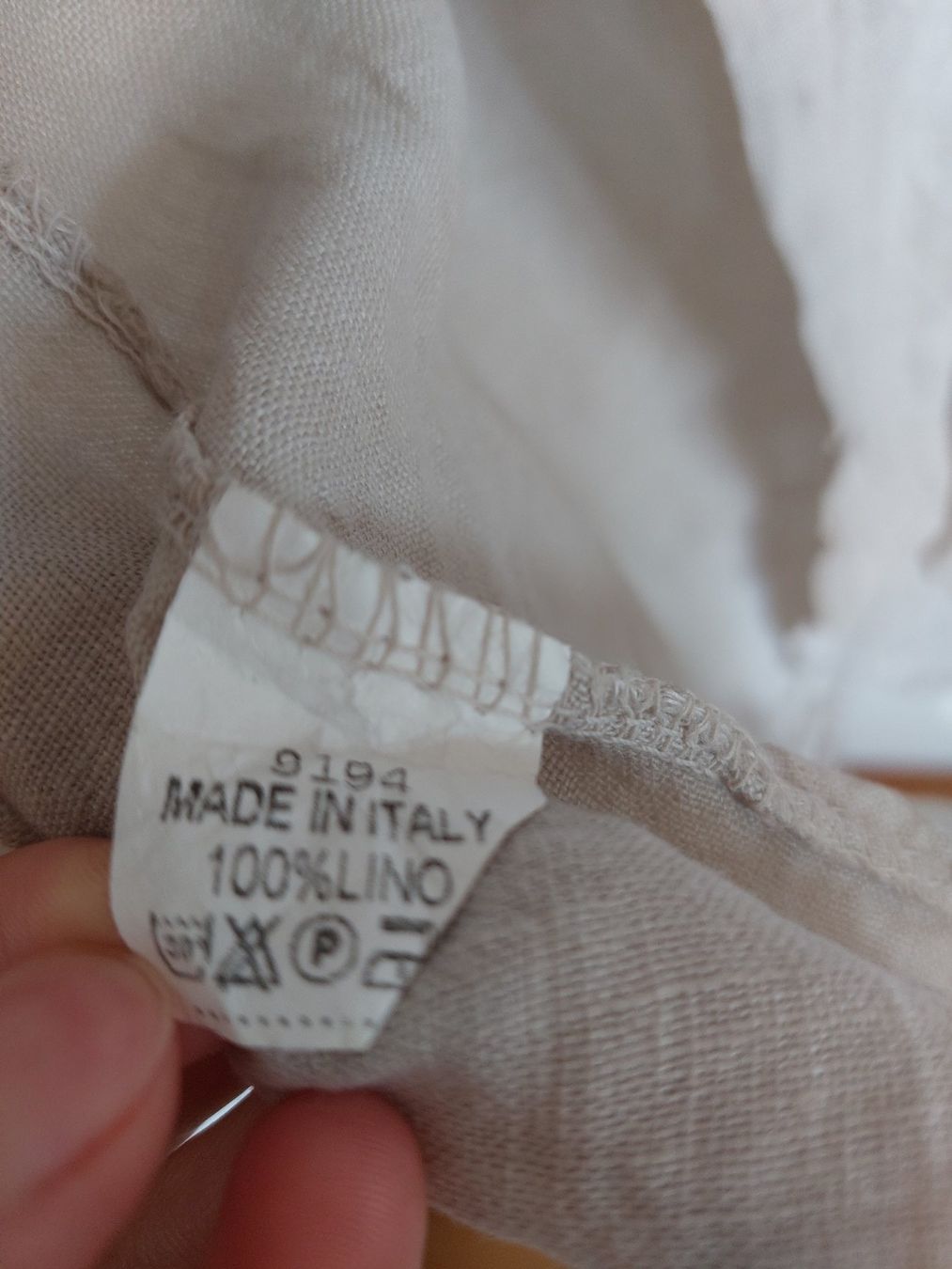 Vestiti: Leinen Hemd Kleid, Grösse S, 100% Leinen – Usato da Titterten venduto da fra_v27g 4