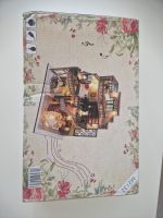 Verhandelbar DIY Miniaturhaus mit LED-Beleuchtung