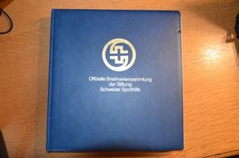 Offizielle Briefmarkensammlung der Stiftung Schweizer Sporth