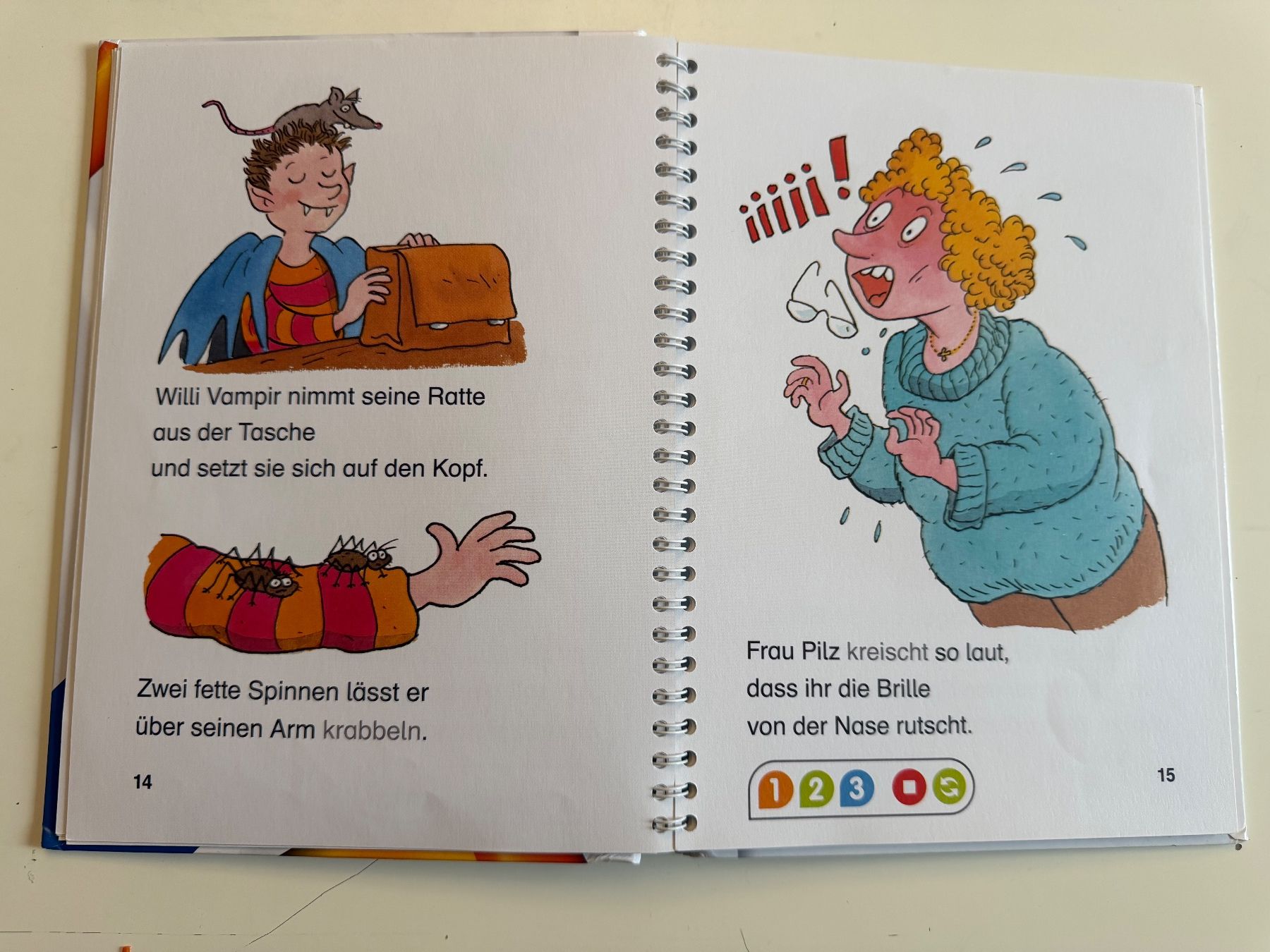 Tiptoi Giochi: TIPTOI Buch • Leserabe • Willi Vampir in der Schule – Usato da Münsingen venduto da Ganjam 6