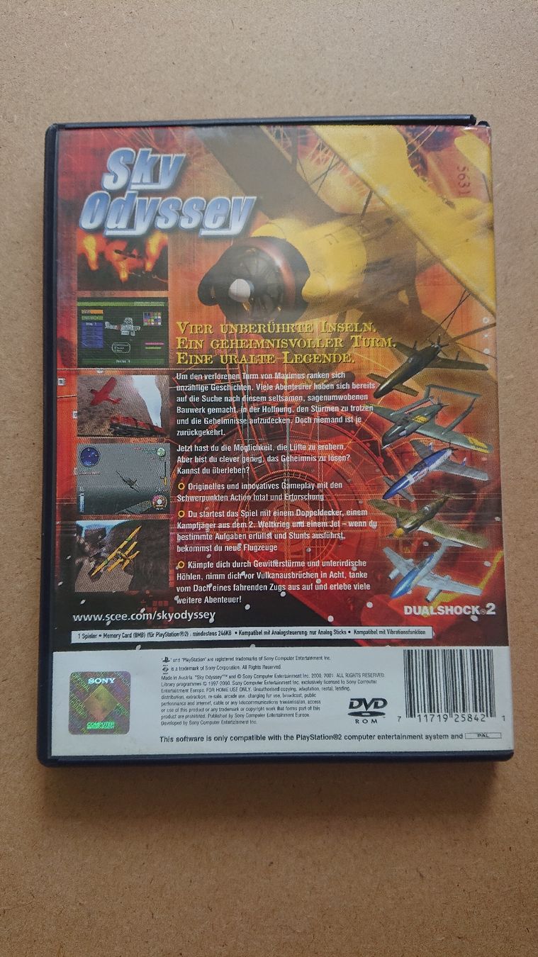 Spiele: Sky Odyssey Ps2 – Gebraucht aus Chur von FreakofRarity 1