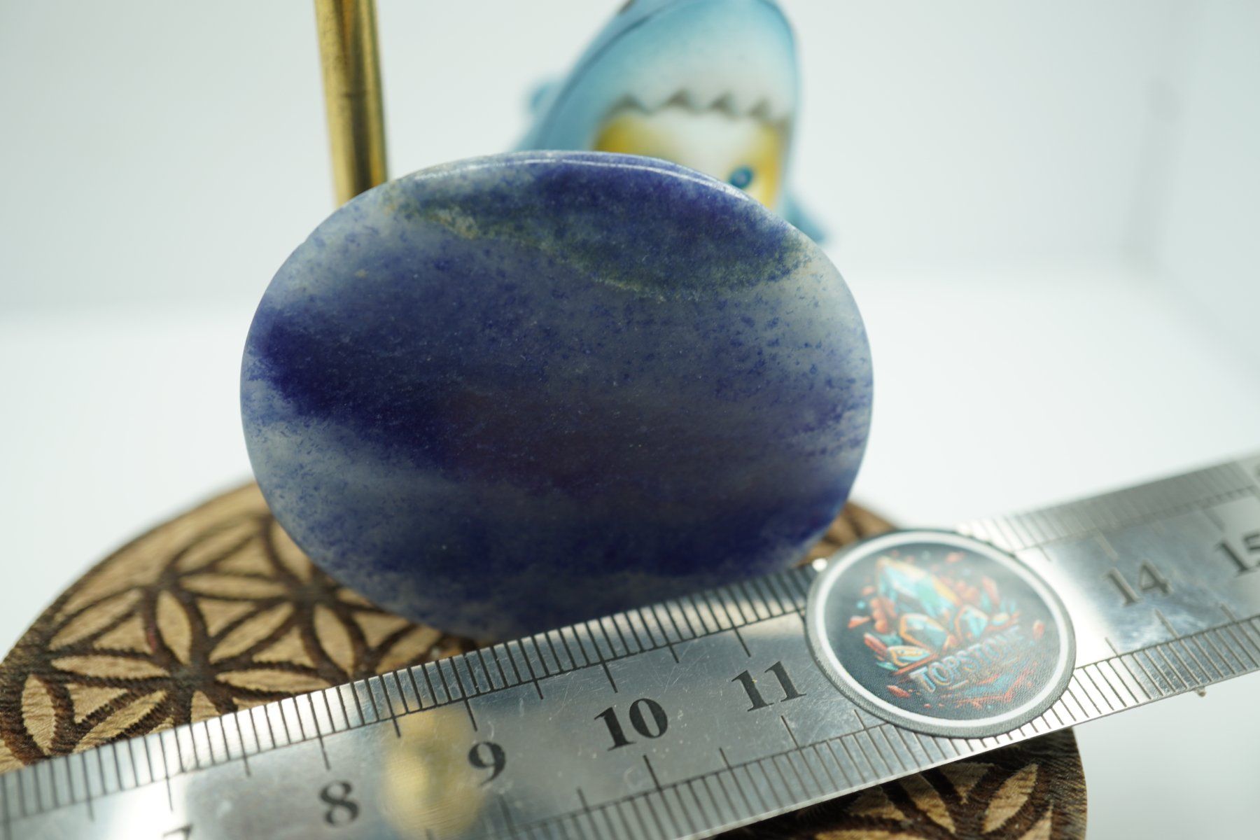 Minerali & Pietre curative: Blauquarz     Scheibenstein       ab 1.- Auktion – Nuovo e nell'imballaggio originale da Eschenbach SG venduto da topstone 3