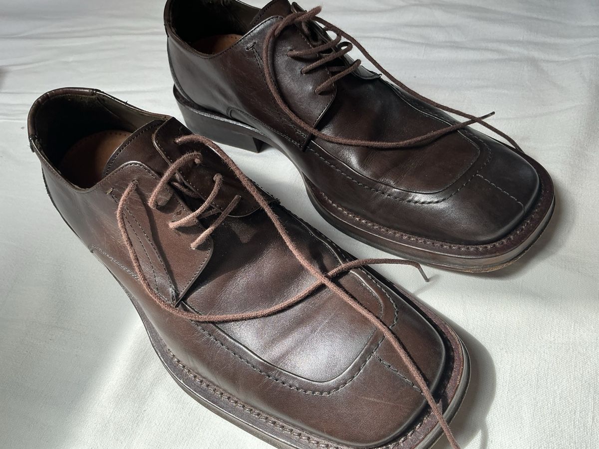 Scarpe da uomo: Lederschuh Handmade Grösse 7.5 bzw. 41-42 – Usato da Rafz venduto da Cugnauls 3