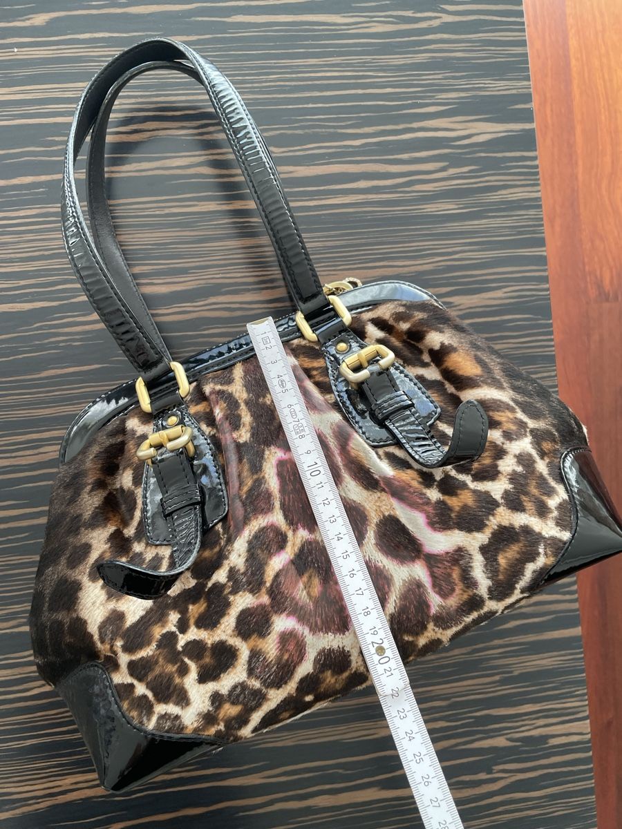 Borse da donna: Mauro Valponi sac leopard dorée  – Nuovo (secondo la descrizione) da Genève venduto da iry_67wr 8