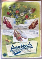 Prospectus publicitaire AESCHBACH, Genève vers 1960