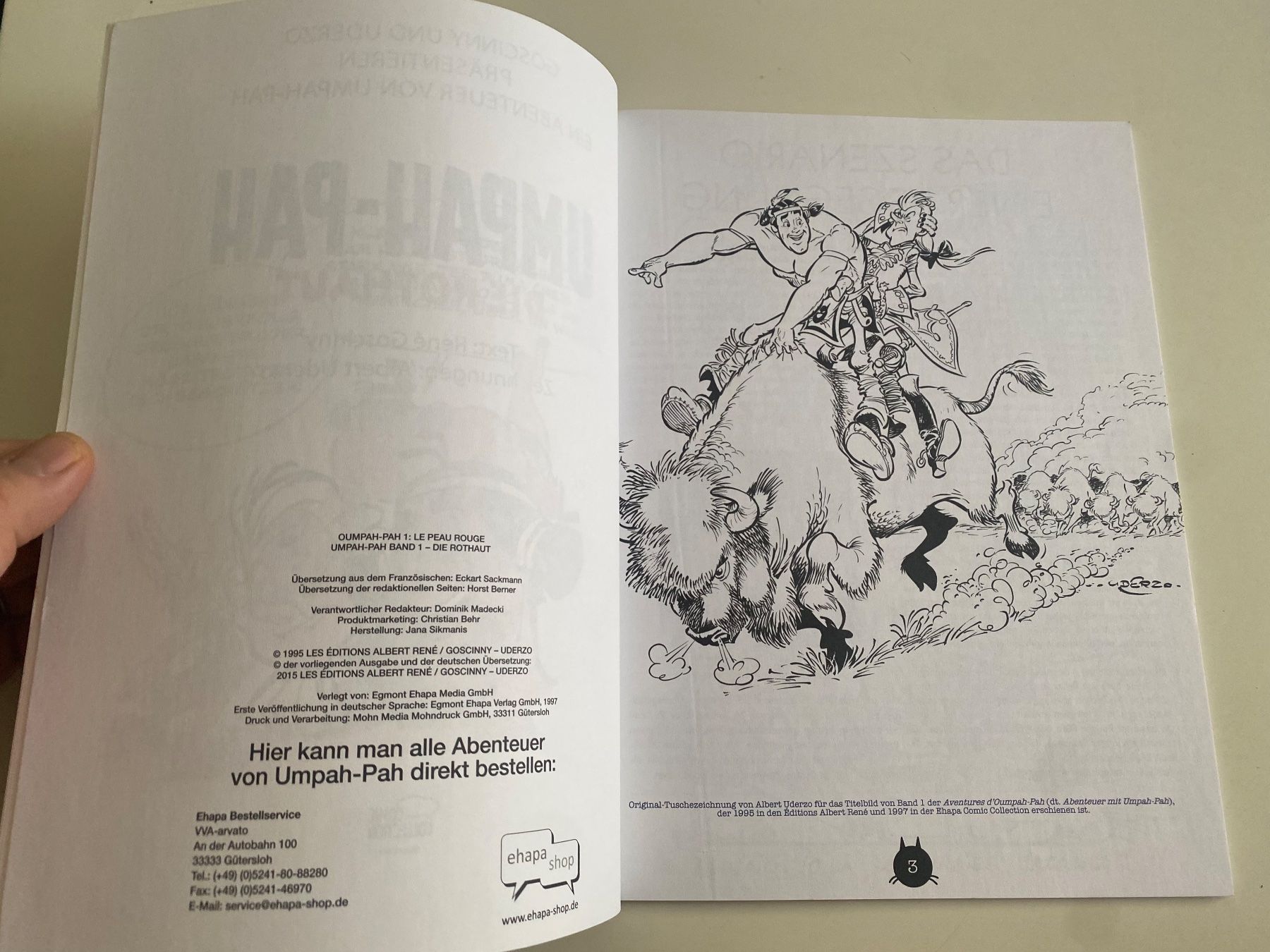 Fumetti: UMPAH-PAH BAND 1 DIE ROTHAUT – Usato da Münsingen venduto da Ganjam 4