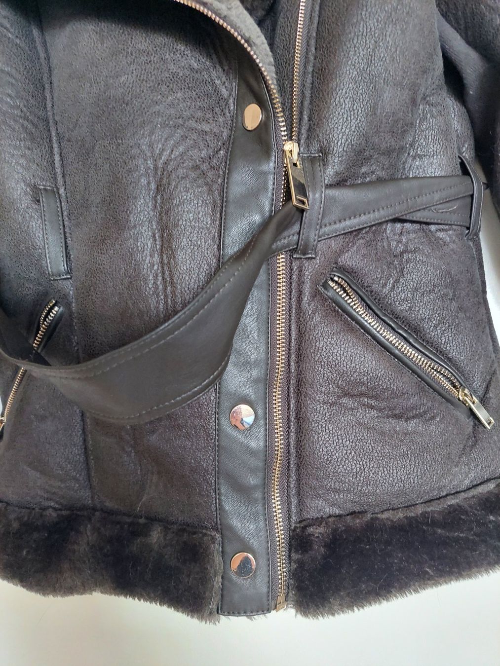 Jacken: DUNKELBRAUNE HERBST/WINTERJACKE GR. M – Gebraucht aus Münchenstein von Strupfi 3