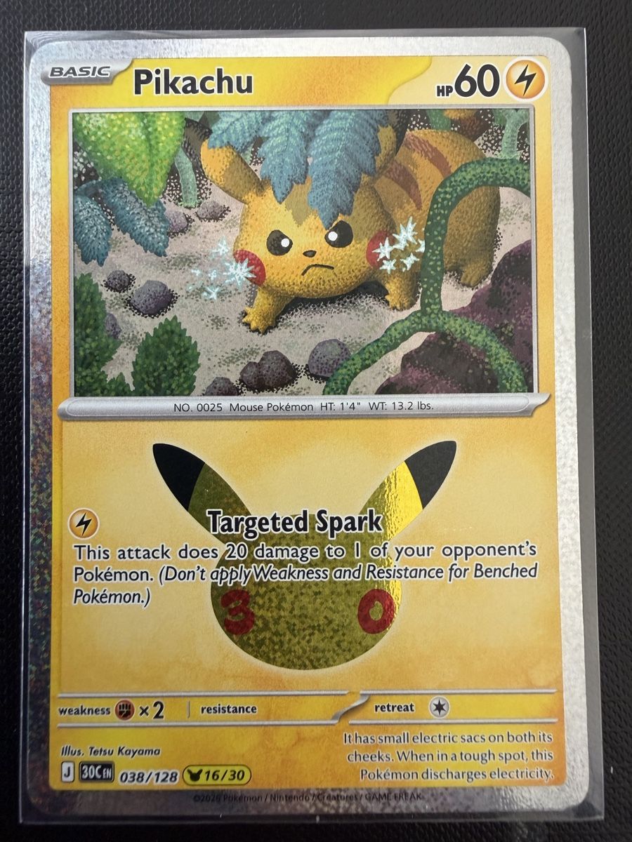 Pokémon Sammelbilder & Trading cards: Pikachu #038 30C EN – Neu (gemäss Beschreibung) aus Savigny von Matgab94