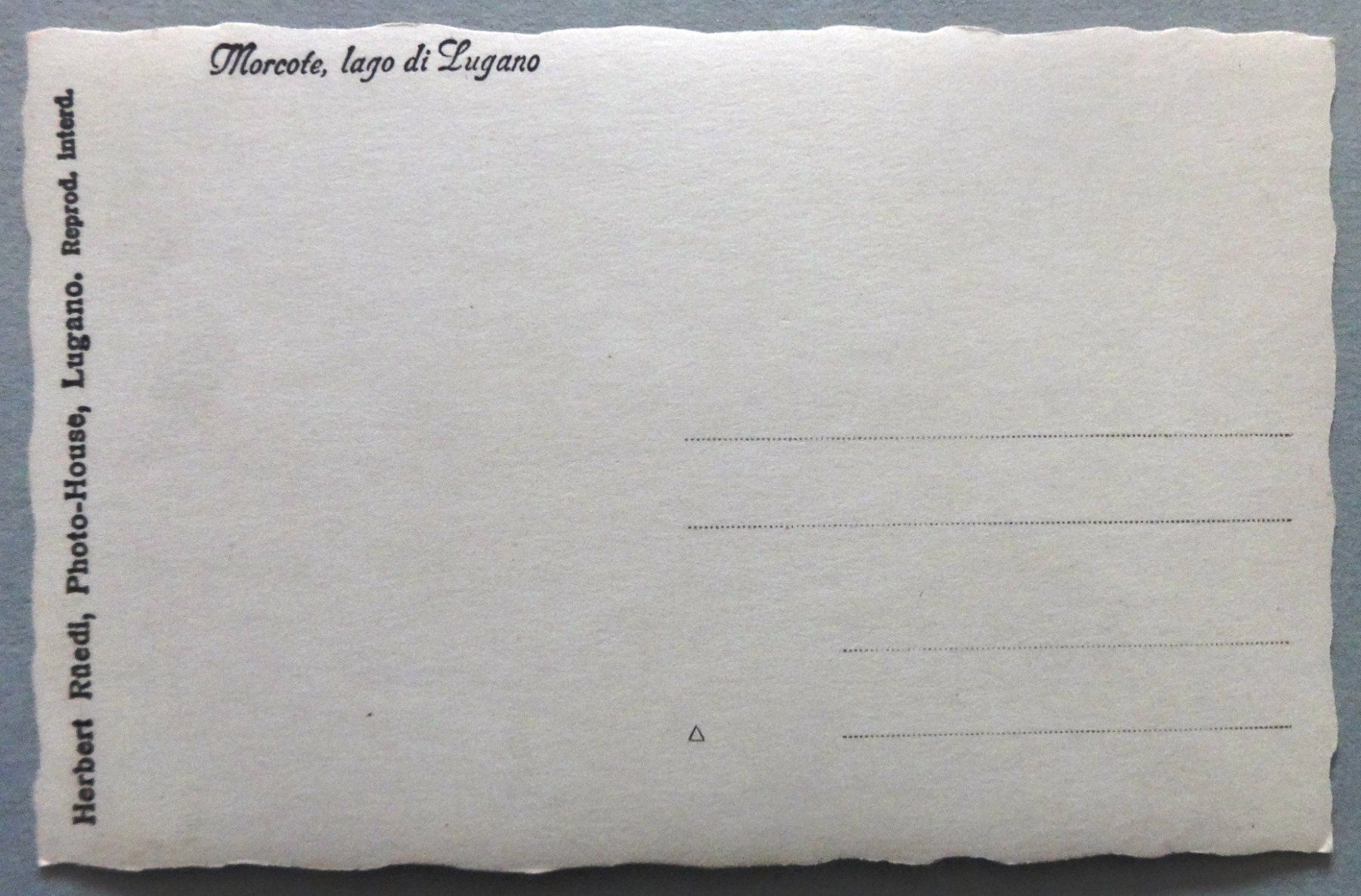 Cartoline postali: Morcote, lago di Lugano – Usato da Fétigny venduto da Billy2miny 1