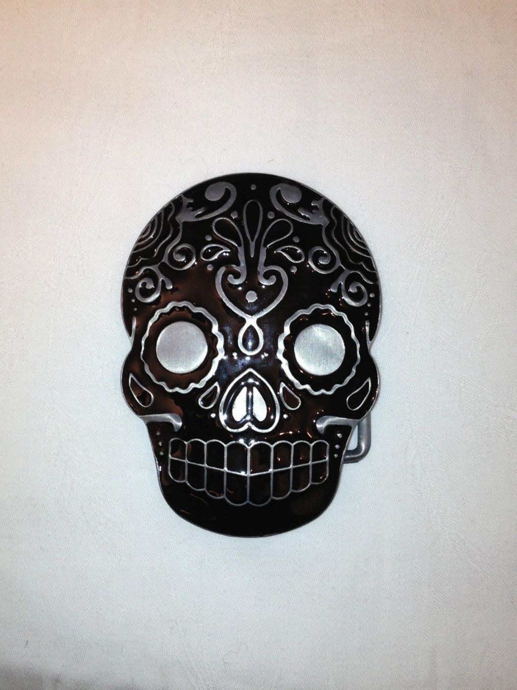Fibbie per cinture: Gürtelschnalle "la Catrina" schwarz – Nuovo e nell'imballaggio originale da Villigen venduto da alemantium