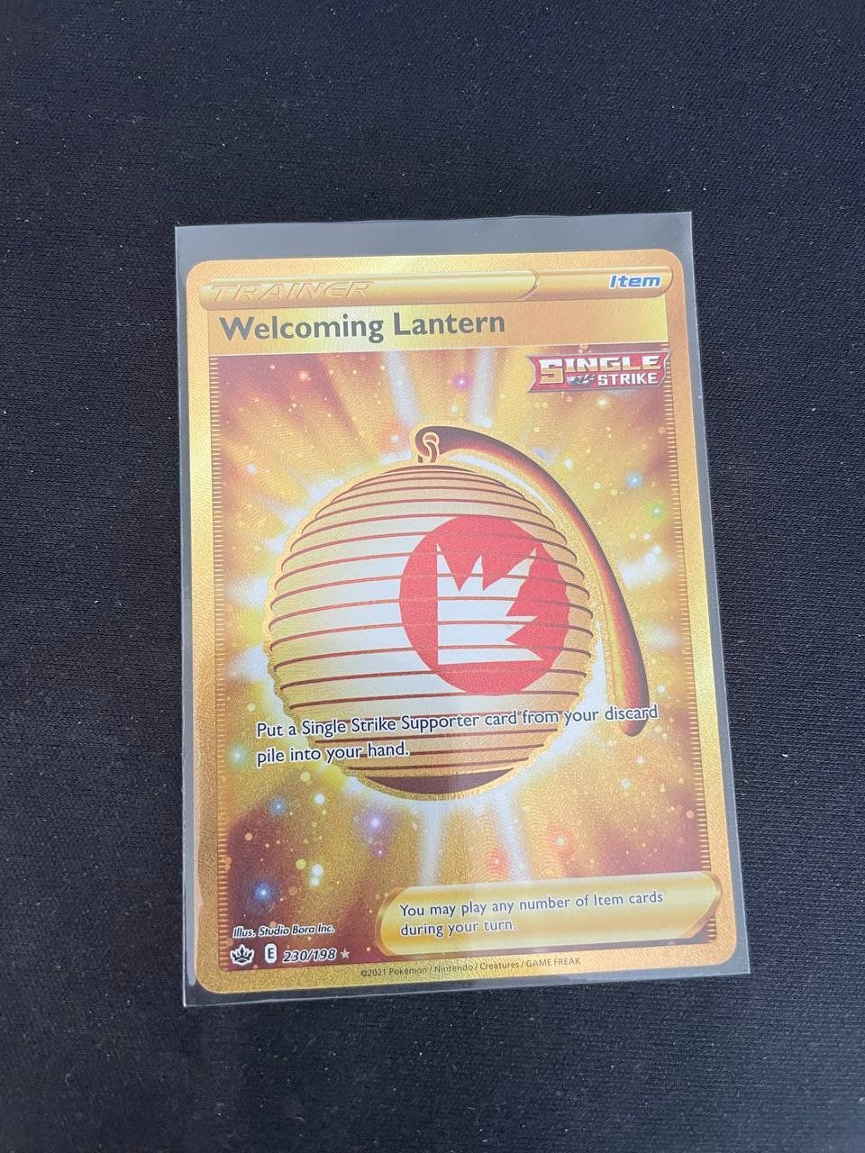 Pokémon Carte collezionabili: Pokemon Card Welcoming Lantern 230/198 – Usato da Paradiso venduto da SugoShop