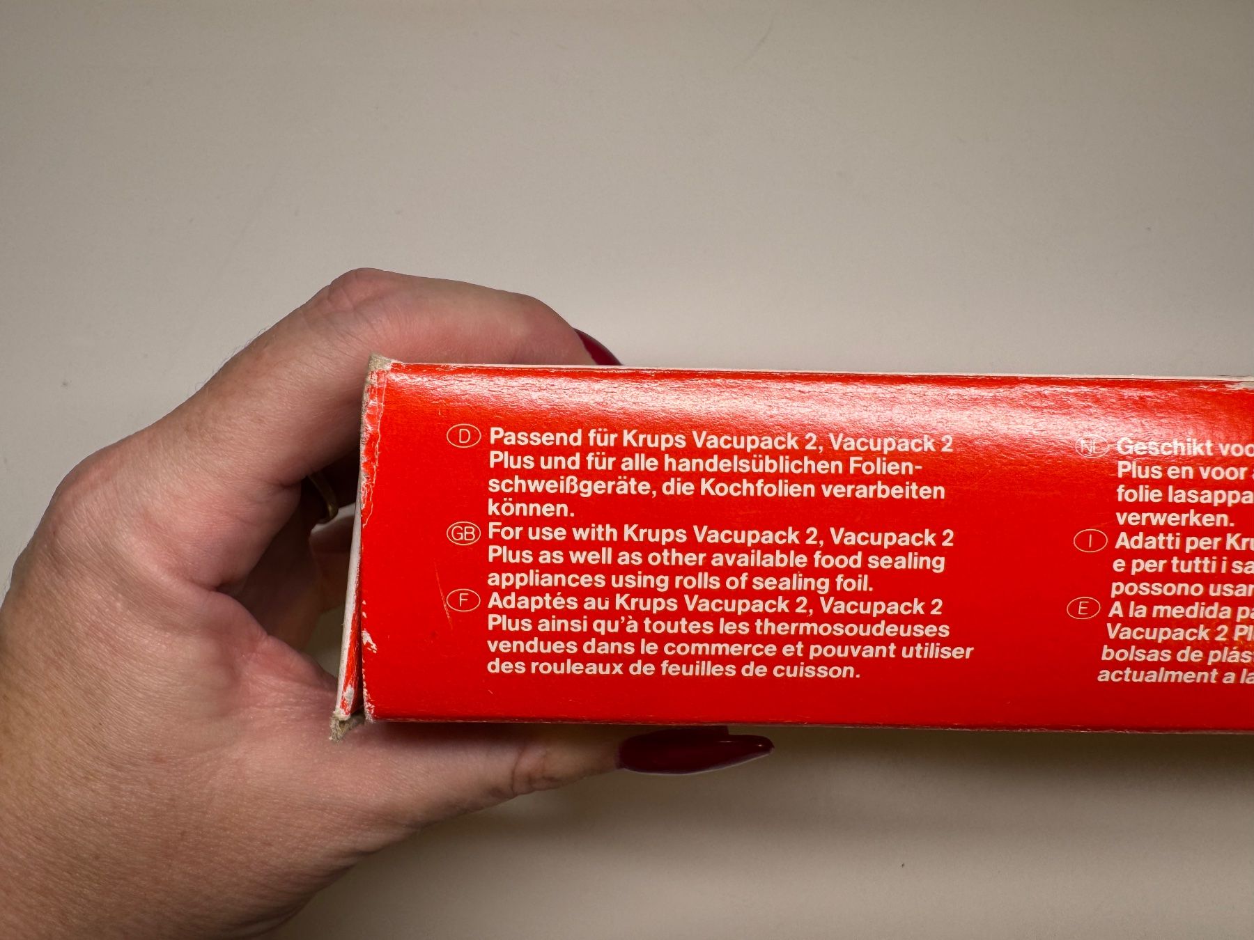 Fogli trasparenti: Krups 3 Koch Gefrierfolien – Nuovo e nell'imballaggio originale da Grosswangen venduto da Second_hand_paradise 2