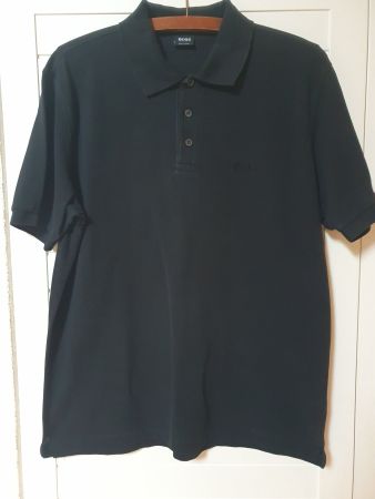 Poloshirt BOSS Pima Cotton Schwarz Grösse M