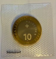 10 Franken 2022 Morteratsch Gedenkmünze originalverpackt