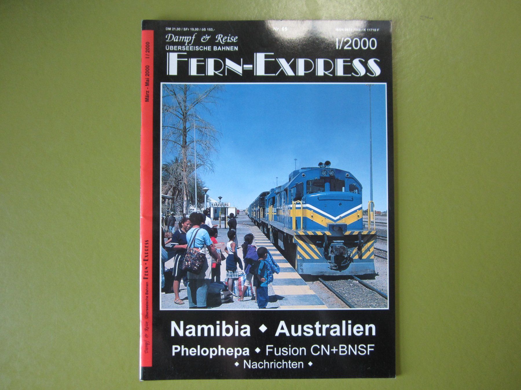 Libri: Heft: Fern-Express: Namibia, Australien, Nr. 65, . – Usato da Malters venduto da Marosko