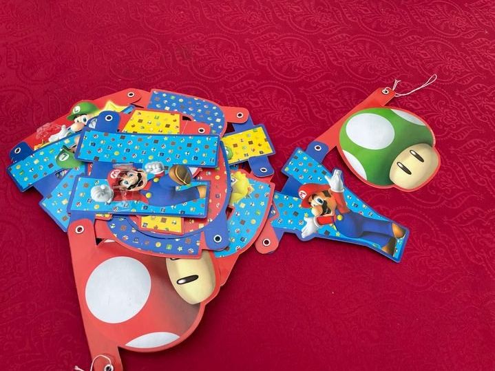 Halloween Geburtstagsbanner Schwarz - Totenkopf Girlande Mit Glitzer