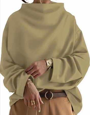 Must have - edle/stylische Bluse/Tunika, beige, L