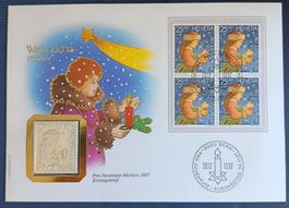 Numisbrief Weihnachtsmotiv mit Silbermedaille ab 1 Fr. !!