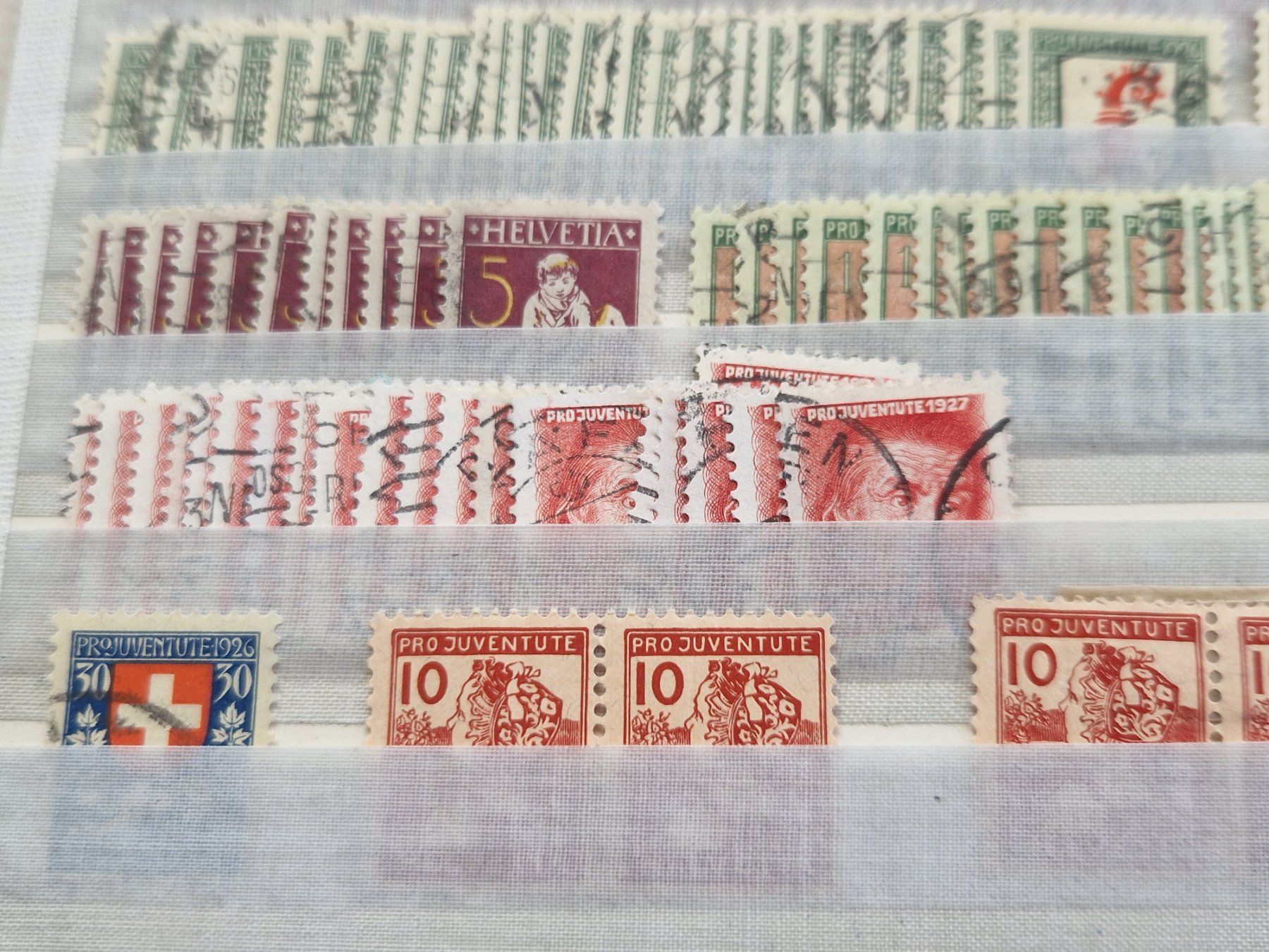 Tutti i francobolli: Grosser Posten PJ - Wäppli, ab 1.- – Usato da Burgdorf venduto da Glossy01 7