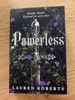 Buch Powerless Lauren Roberts Englische Ausgabe guter Zustan