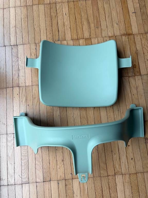 Stokke Seggioloni: Stokke Tripp Trapp Babyset moss green – Usato da Wettingen venduto da Niddu