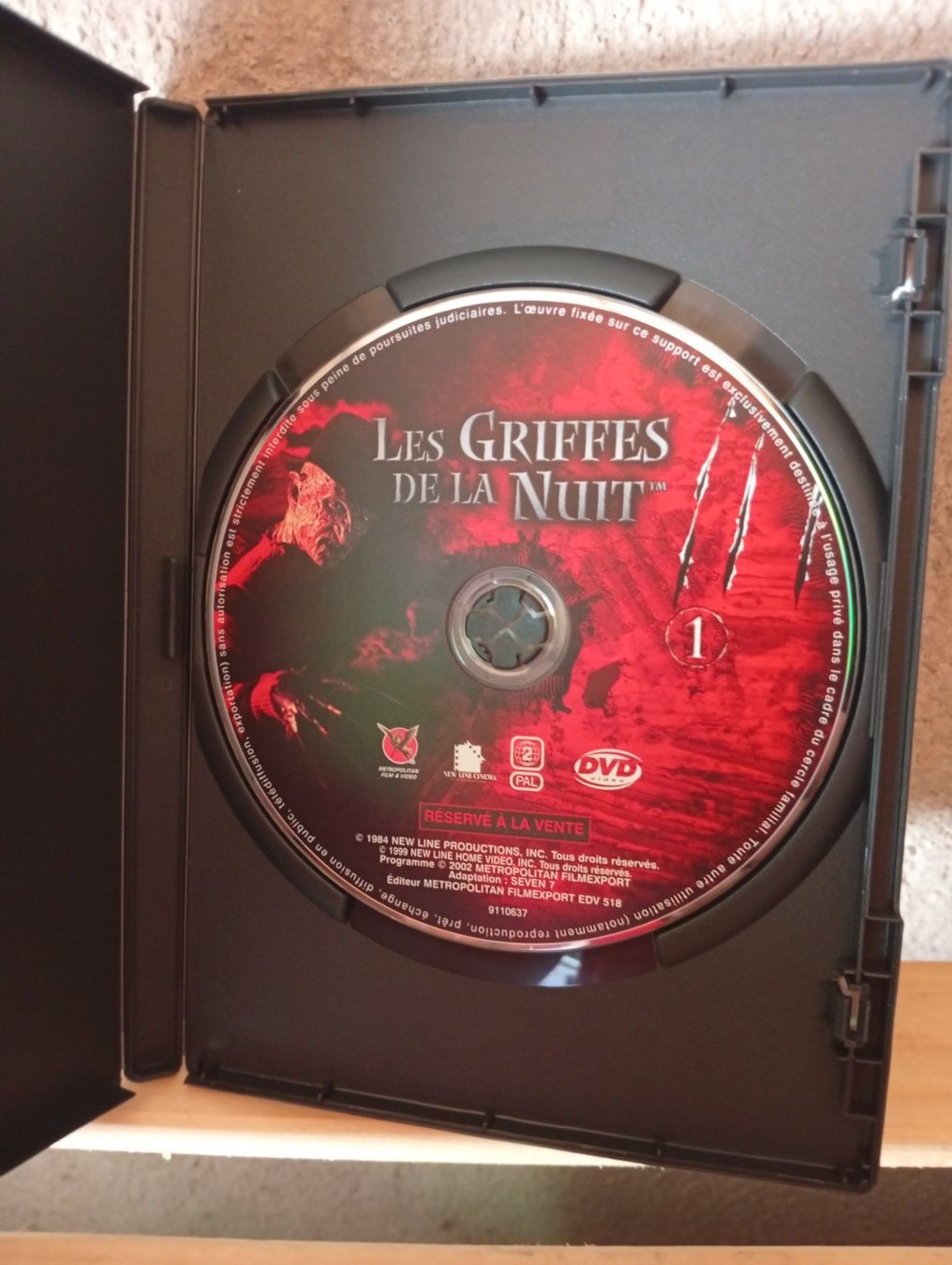 Tutti i DVDs: DVD Les griffes de la nuit – Usato da Perrefitte venduto da 36B 1