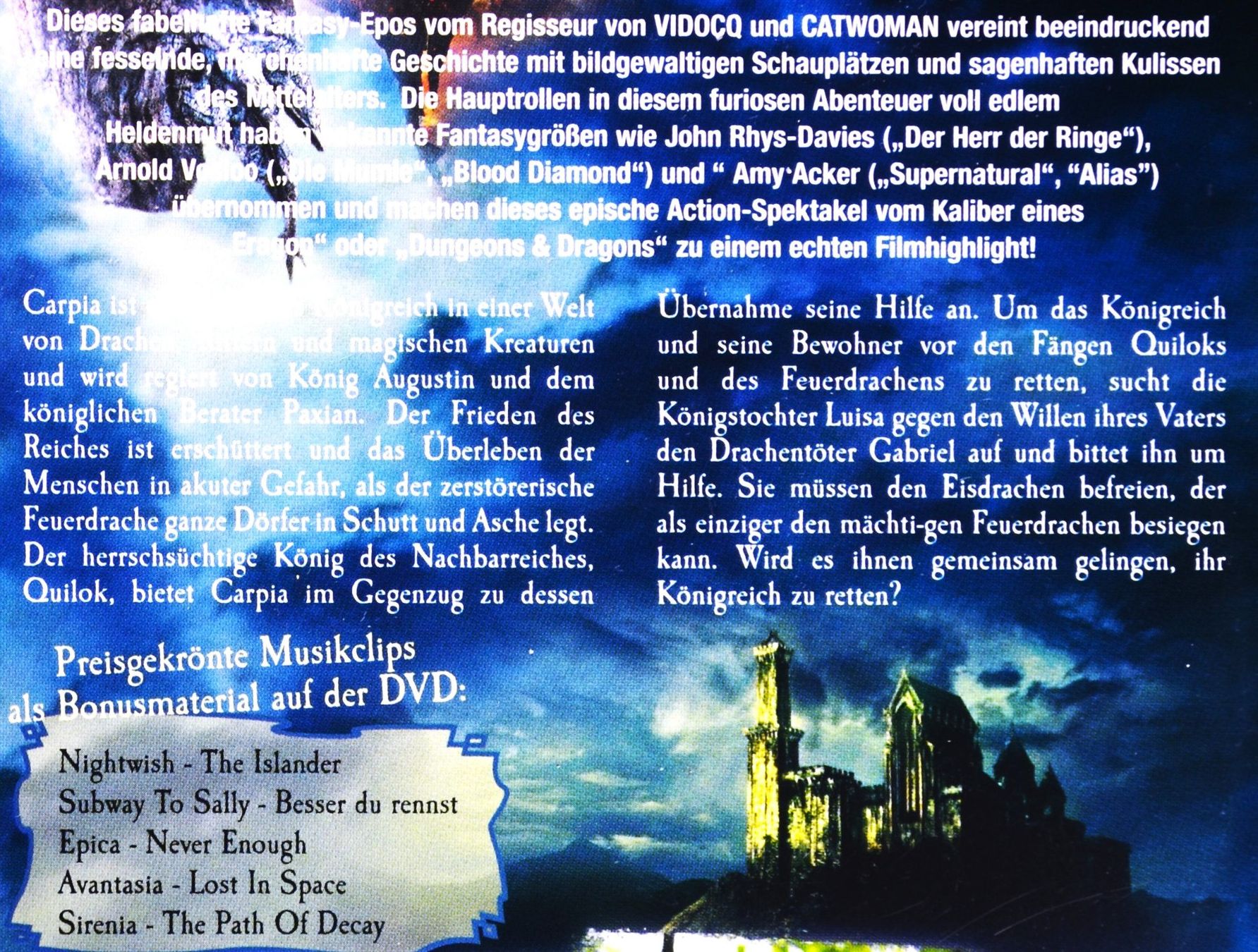 Tutti i DVDs: FIRE & ICE  /  THE DRAGON CHRONIKLES – Nuovo (secondo la descrizione) da Luzern venduto da piro12 2