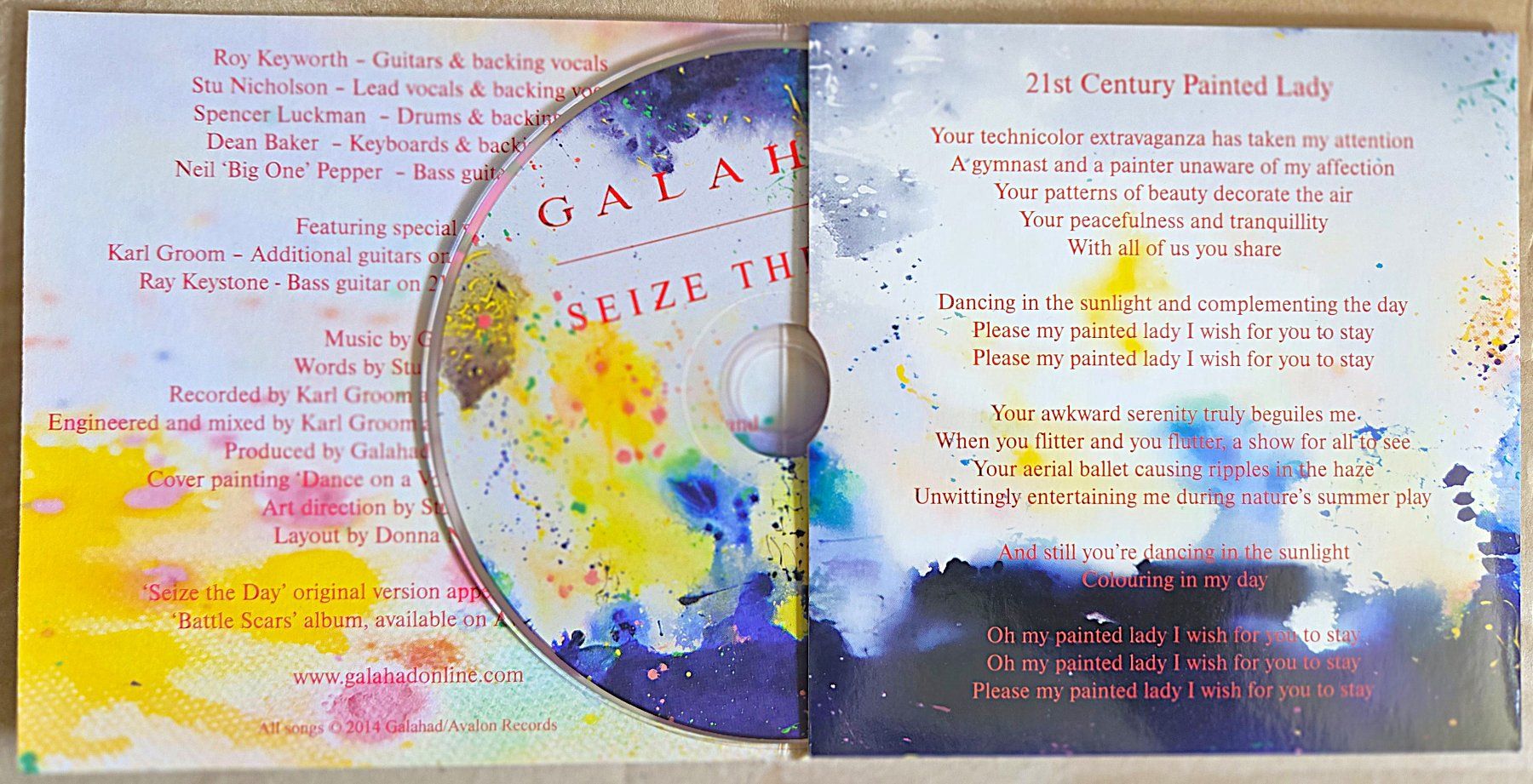 CD: Galahad - Seize the Day – Nuovo (secondo la descrizione) da Biberist venduto da Beaver58 2