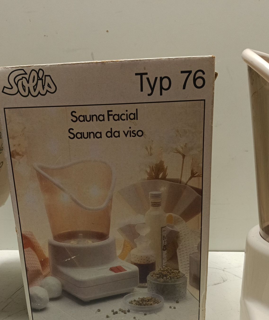 Solis Cura del viso: Solis Gesichts-Sauna Typ 76 - (em61) – Usato da Künten venduto da Schnaepplihuus