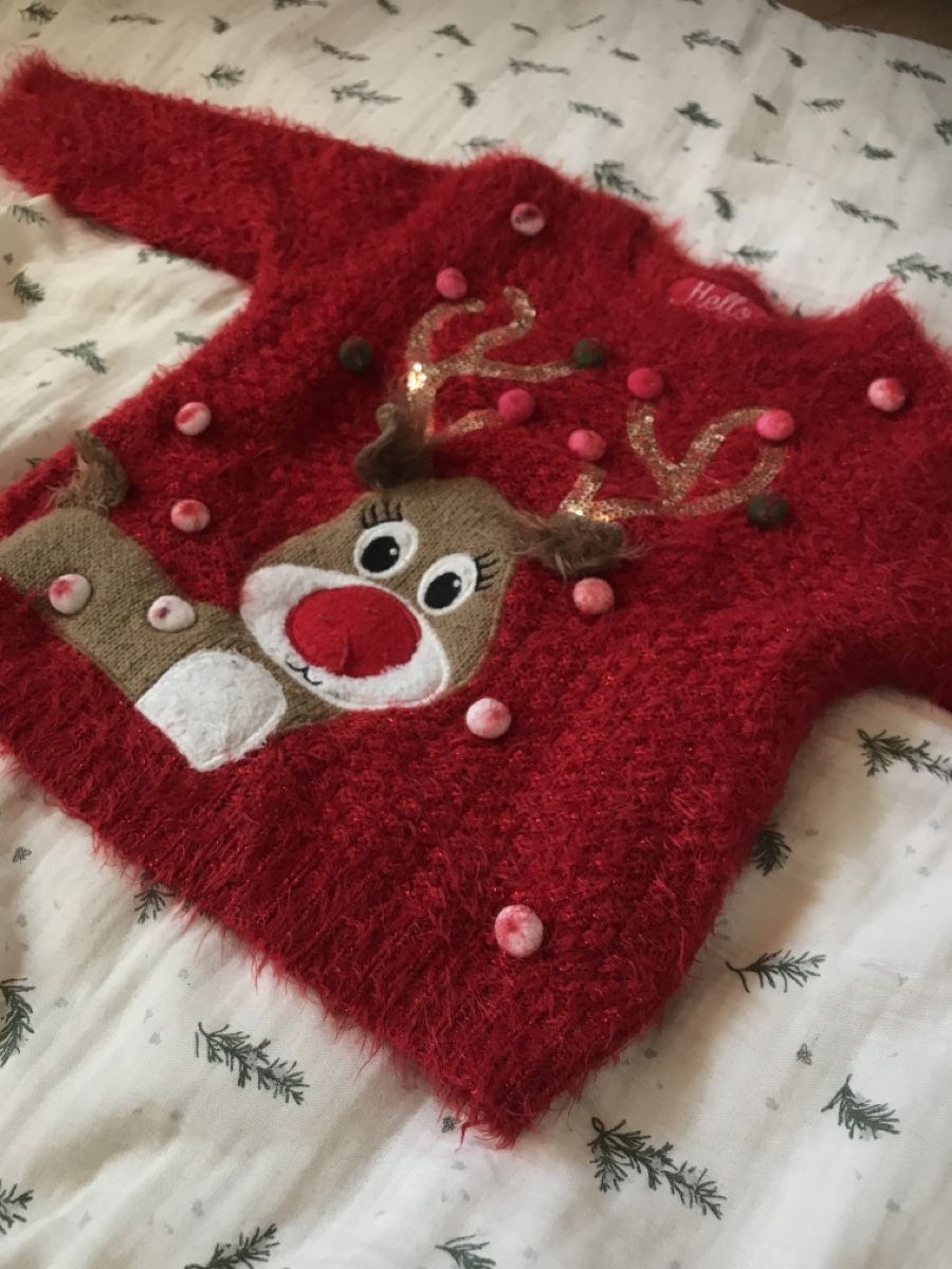 Pulls et sweat-shirts: Weihnachtspullover 86 Rudolph – D'occasion à Happerswil par angela_schlatt 1