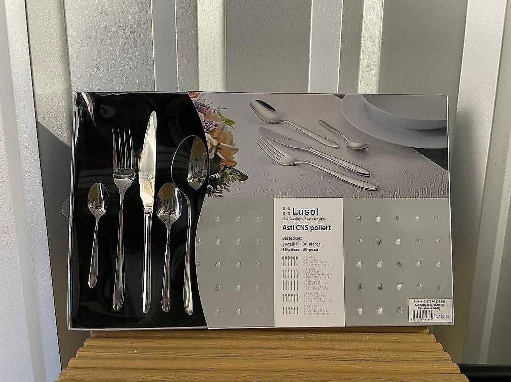 Bestecksets: Besteckset "Asti" von Lusol – Neu (gemäss Beschreibung) aus Zürich von Arijella
