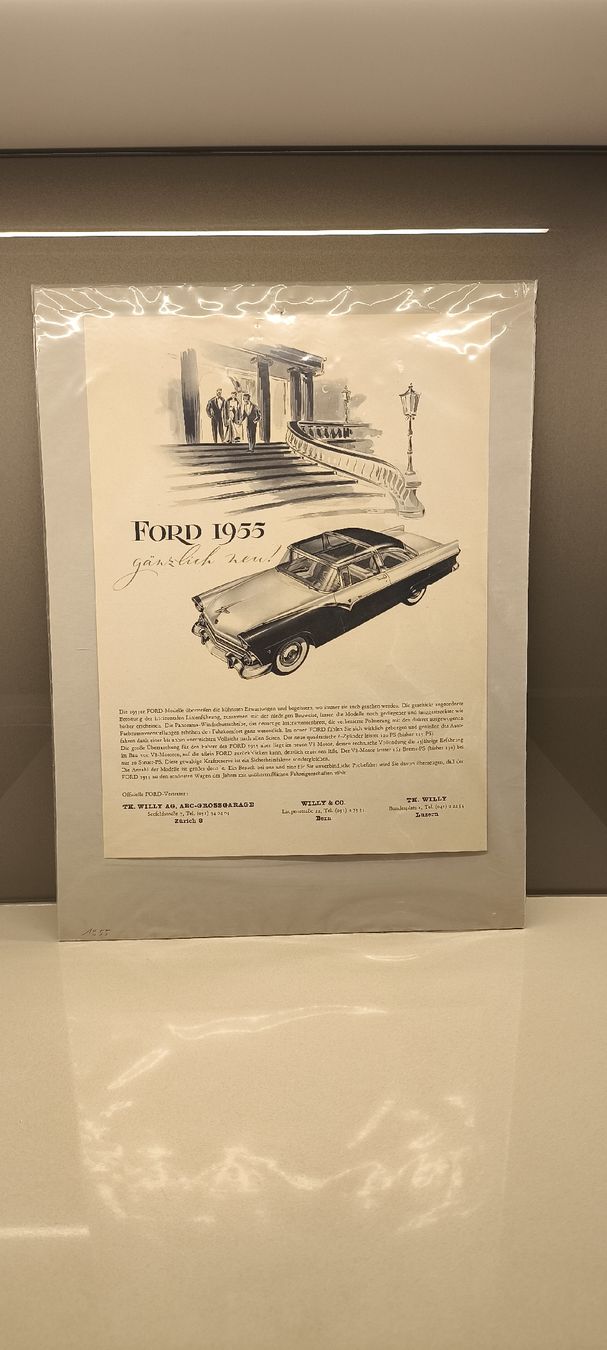 Foto & Immagini: Ford 1955 Werbung – Usato da Adliswil venduto da radbo90
