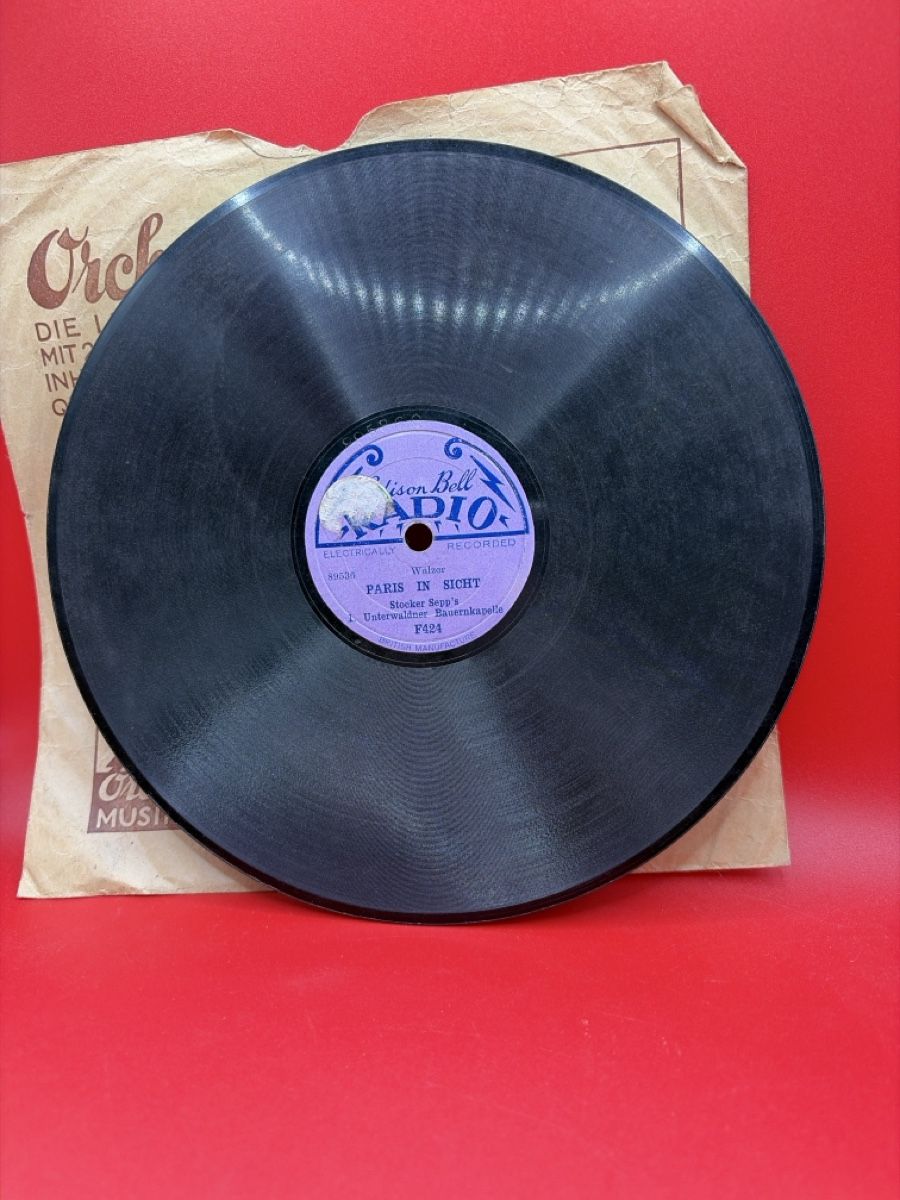 Dischi in vinile: 3 Schellackplatten - Auf froher Fahrt etc. – Usato da Root venduto da 156500 1