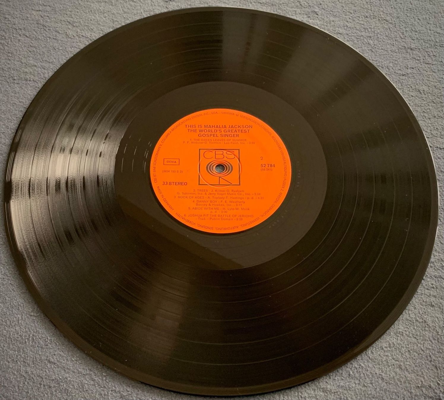 Schallplatten: Mahalia Jackson – Gebraucht aus Spiez von martin-7973 4